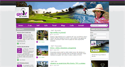 Desktop Screenshot of golfandtravel.sk